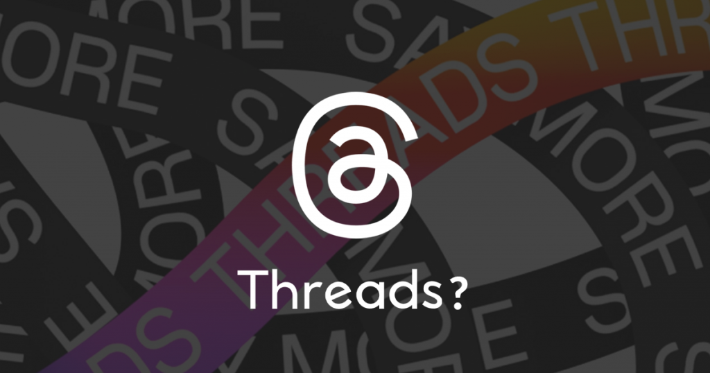 Threads social media platform logo