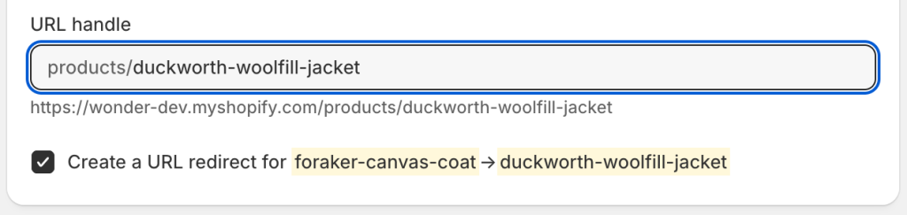 shopify-technical-seo-url-redirect