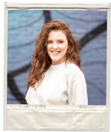 polaroid image of amy lee, wonder agency director