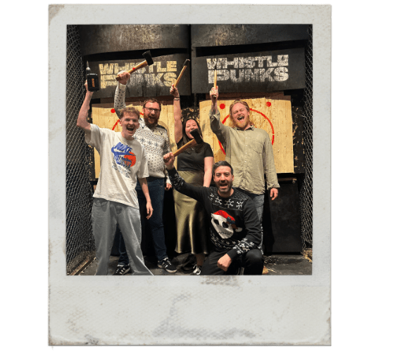 wonder agency team axe throwing