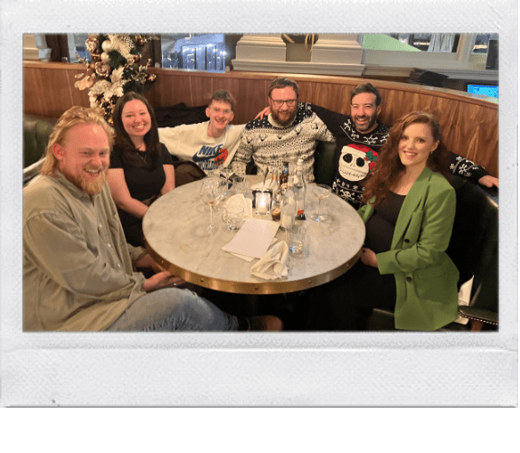 Wonder Agency team, Christmas party 2023