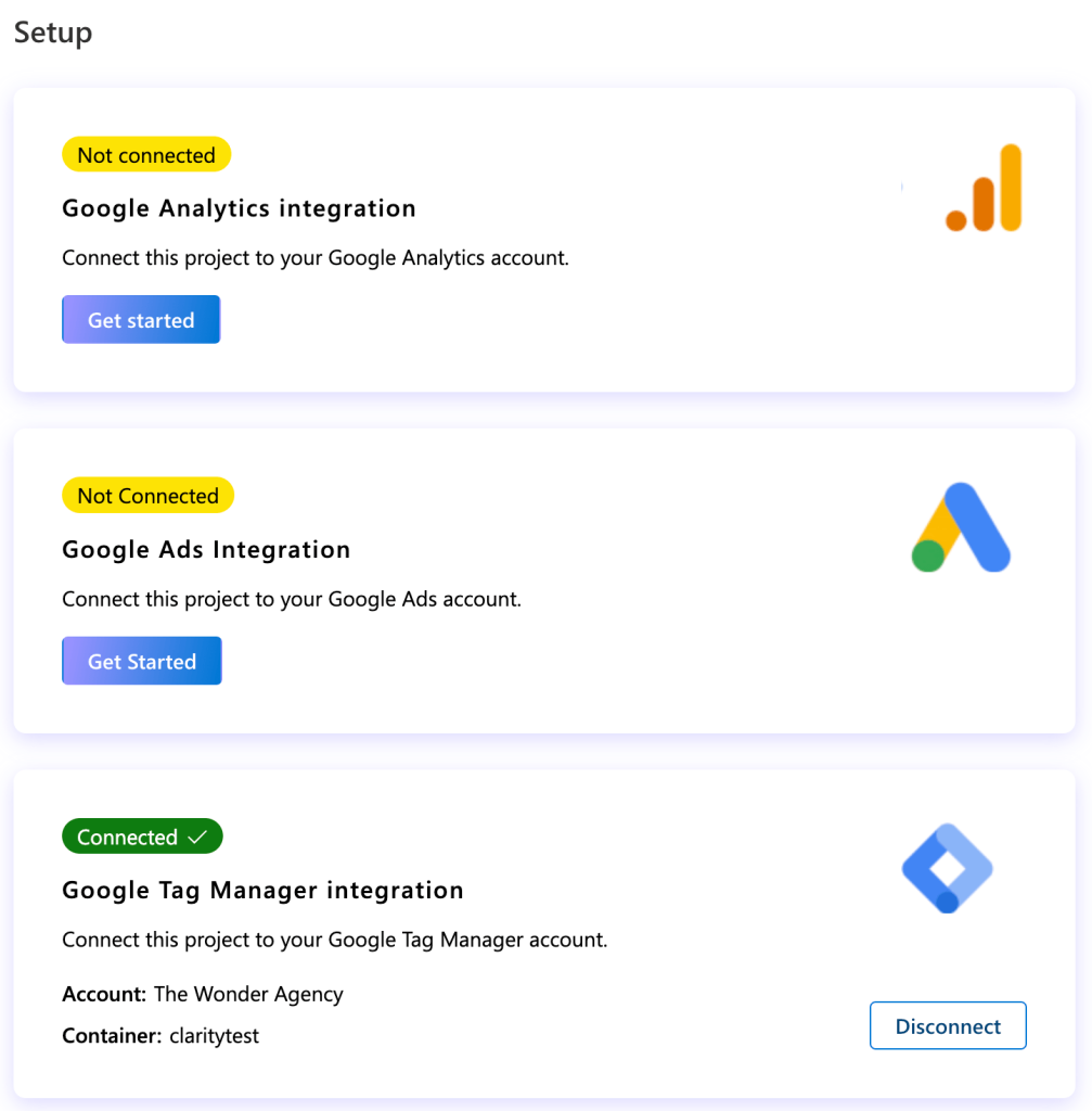 microsoft-clarity-integrations