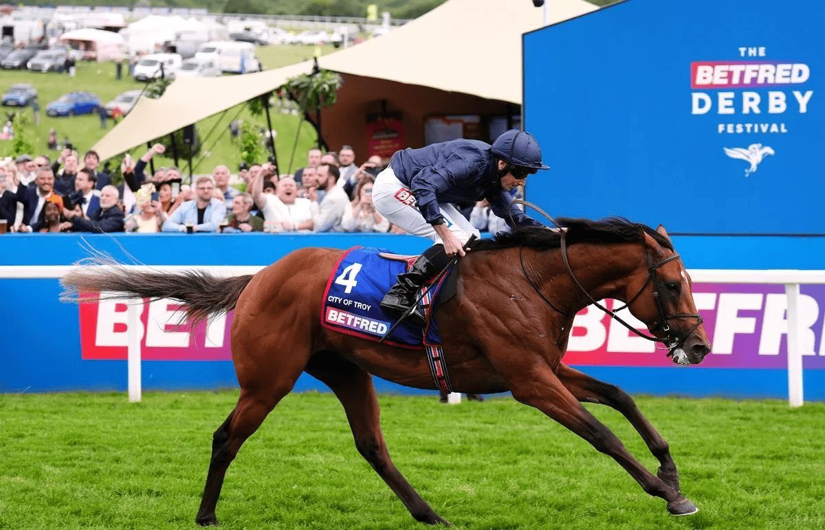 Jockey riding a race horse, featured on a case study on Wonder Agency's custom WordPress plugin development for Betfred case study