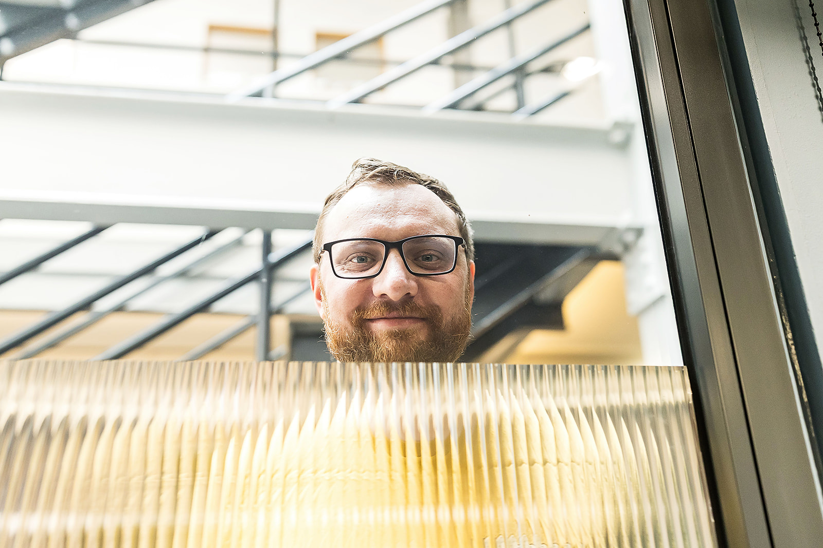 Wonder Agency Development Director, Sam smiling at camera