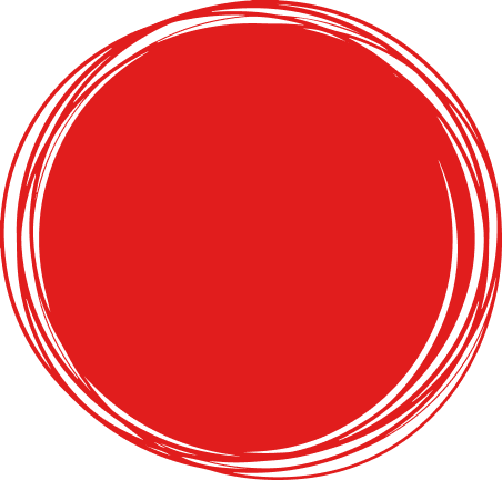 Wonder Agency red scribbled circle icon