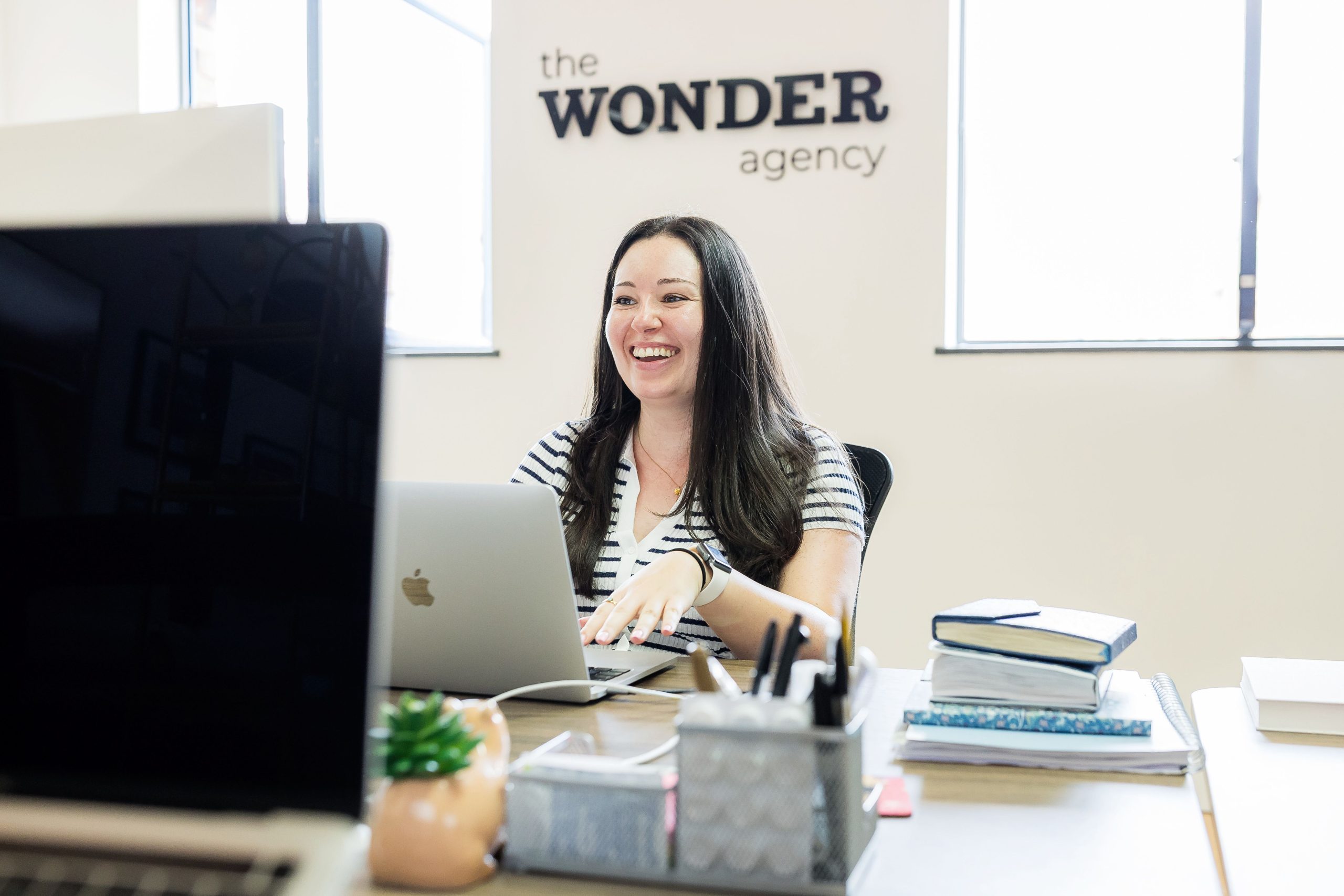 Wonder Agency team member supporting client digital projects